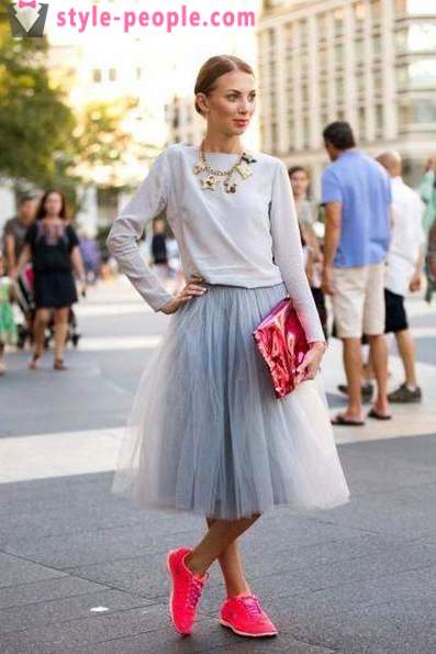 Dress with a fluffy skirt. Pattern dress with lush skirt