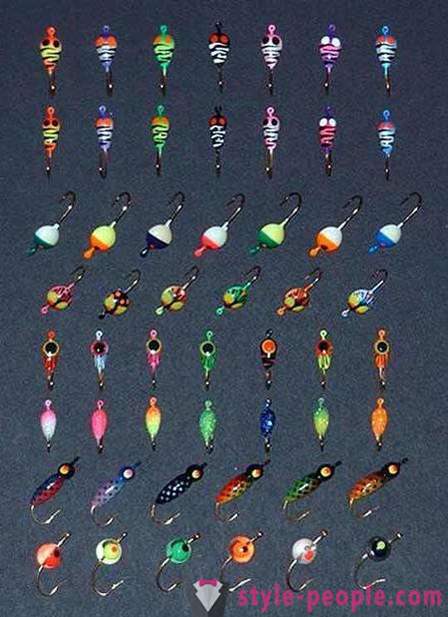 The best jig for winter fishing. Tungsten jig for winter fishing