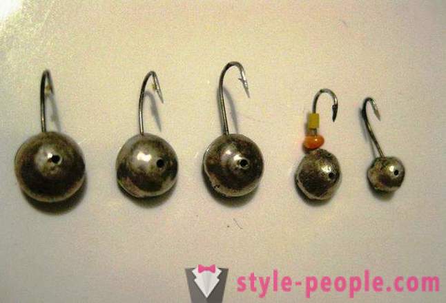 The best jig for winter fishing. Tungsten jig for winter fishing
