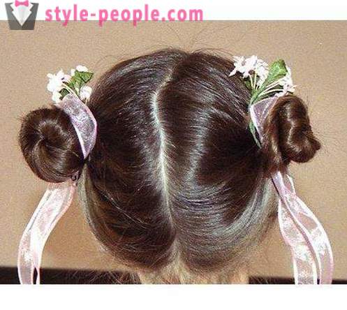 Hairstyles for short hair for girls 12-14 years old at school (photo)