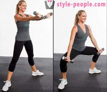 Squats with dumbbells: correct technique exercises