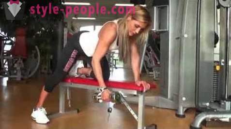 Female bodybuilding. The complex power of exercises for women