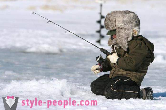 Accessories Winter fishing rods on bream. Winter float rod: snap