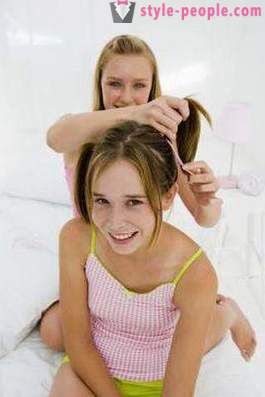 New hairstyle for girls. New hairstyle with your own hands