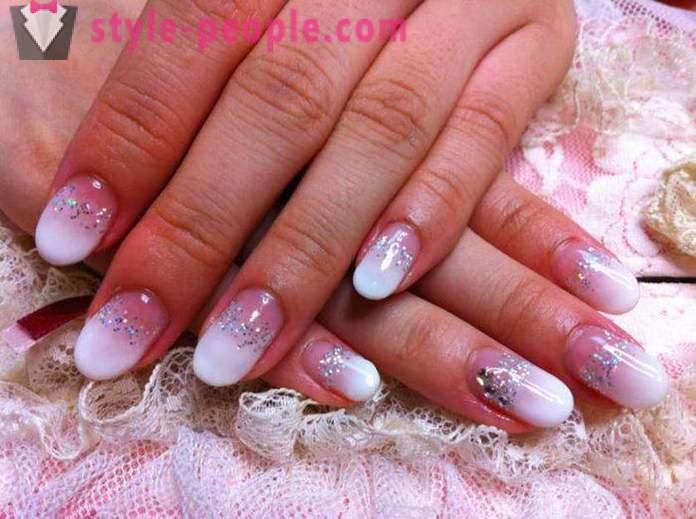How to make a square shape of the nails? The square shape of the nail - photo