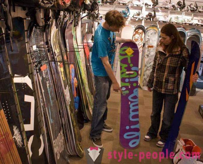 How to choose a snowboard? Snowboard size. Snowboard - features, photos