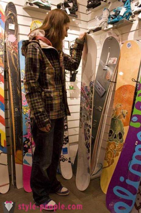 How to choose a snowboard? Snowboard size. Snowboard - features, photos