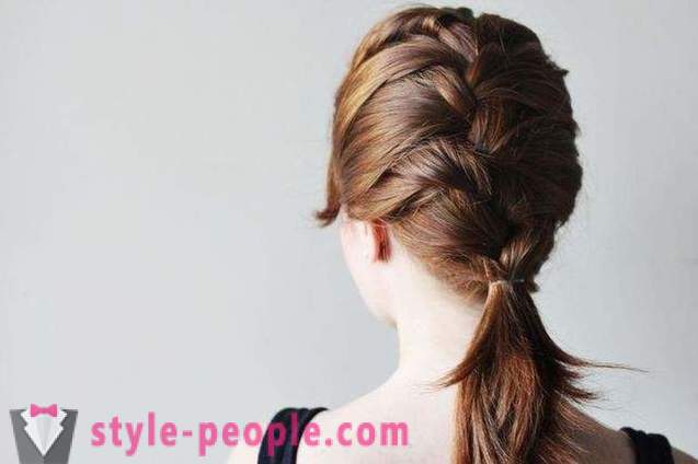 Simple hairstyle with your own hands: a step by step description