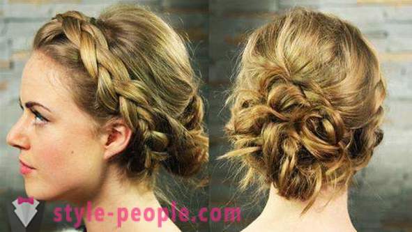 Simple hairstyle with your own hands: a step by step description