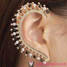 Variety of ear-piercing. How to choose the ear piercing