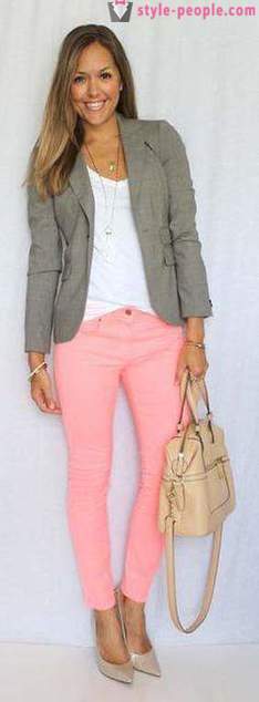The right combination of colors in clothes