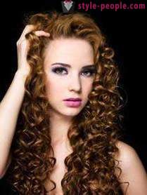 Chemistry on long hair: light, vertical or large curls. Hair before and after a perm