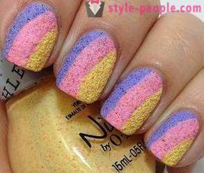 How to paint your nails in different colors: fashionable design ideas