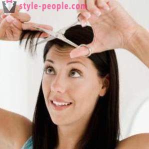 How to cut your bangs yourself at home