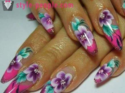 Chinese painting nails - an indicator of the level of master