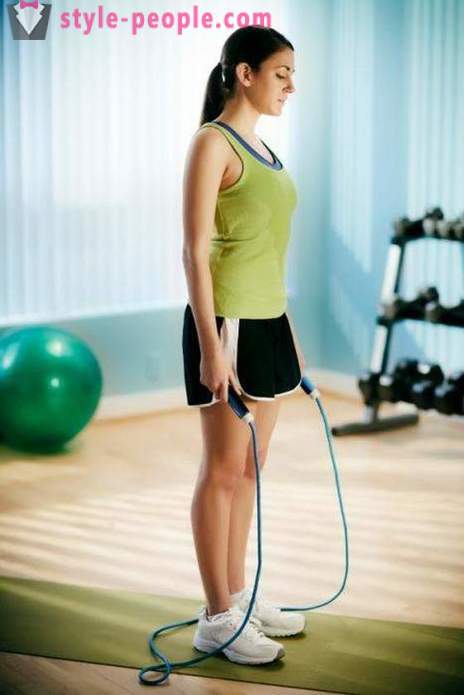 Jumping rope to lose weight