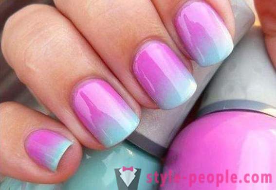 How to make your own gradient manicure