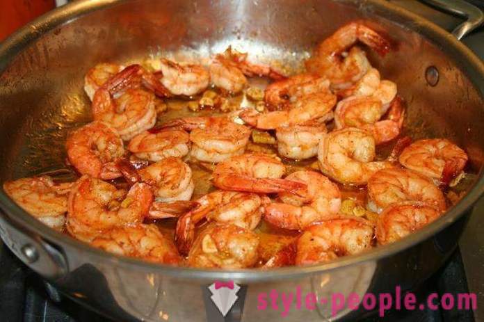 Shrimp: calorie and other features