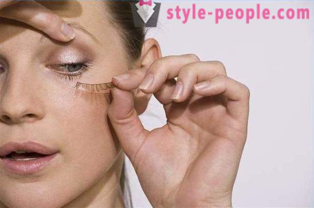 False eyelashes: what they are, how to glue them