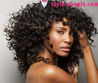 Hairstyles for curly hair: features of care