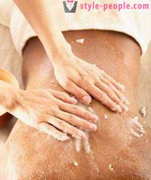 Scrub at home for the body, the secret of young skin